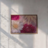 Four frozen dahlias ✿ Fine Art Print