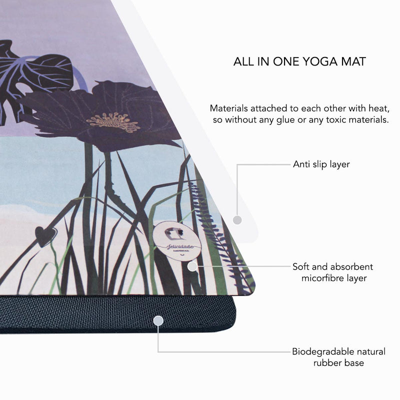 Buy Hot Yoga Mat- Black Online